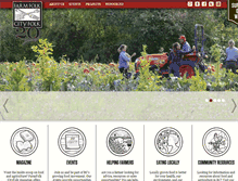 Tablet Screenshot of farmfolkcityfolk.ca